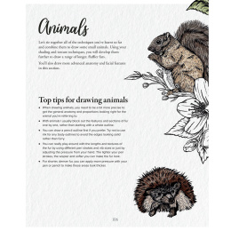 The Kew Book of Drawing Flora and Fauna ryhmässä Askartelu ja Harrastus / Kirjat / Ohjekirjat @ Pen Store (136328)