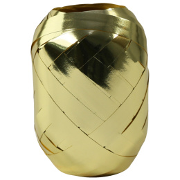Lahjanauha metallinen 10m x 7 mm Kulta ryhmässä Askartelu ja Harrastus / Lomat ja vuodenajat / Paketointi @ Pen Store (136411)