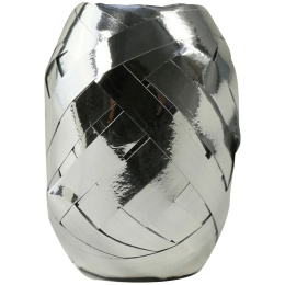 Lahjanauha metallinen 10m x 7 mm Hopea ryhmässä Askartelu ja Harrastus / Lomat ja vuodenajat / Paketointi @ Pen Store (136412)