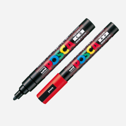 Posca PC-5M 15-kappaleen pakkaus ryhmässä Kynät / Taiteilijakynät / Akryylitussit @ Pen Store (136464)