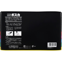 Posca PC-8K Standard tones 8-kappaleen pakkaus ryhmässä Kynät / Taiteilijakynät / Akryylitussit @ Pen Store (136468)