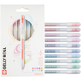 Gelly Roll Click Stardust Kimalle 10 pakkaus ryhmässä Tuotesarjat / Sakura Gelly Roll @ Pen Store (136606)