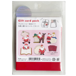 Joulukortit + kirjekuoret 5 pakkauksessa #2 ryhmässä Askartelu ja Harrastus / Lomat ja vuodenajat / Kortit ja kirjekuoret @ Pen Store (136615)