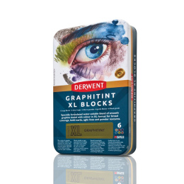 Graphitint XL Blocks Tin 6-setti ryhmässä Taiteilijatarvikkeet / Liidut ja lyijyt / Grafiitti ja lyijyt @ Pen Store (136638)