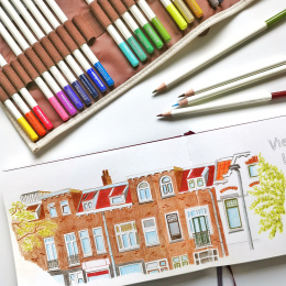 Irojiten värikynä yksittäin ryhmässä Kynät / Taiteilijakynät / Värikynät @ Pen Store (136687_r)