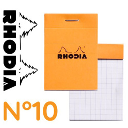 Lehtiö No.10 (5,2 x 7,5 cm) Ruudullinen ryhmässä Paperit ja Lehtiöt / Kirjoitus ja muistiinpanot / Vihkot ja lehtiöt @ Pen Store (136787)