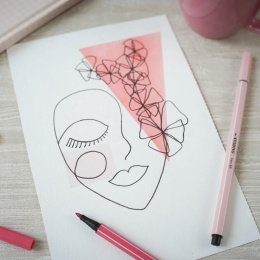 Pen 68 Kuitukärkikynä 10-pakkaus ryhmässä Kynät / Taiteilijakynät / Tussit @ Pen Store (136788)