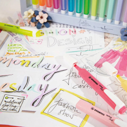 Swing Cool Pastel 8-pakkaus Setti 1 ryhmässä Kynät / Toimisto ja merkkaus / Korostuskynät @ Pen Store (136793)