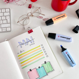 BOSS Original Pastel 4-pakkaus Setti 2 ryhmässä Kynät / Toimisto ja merkkaus / Korostuskynät @ Pen Store (136800)