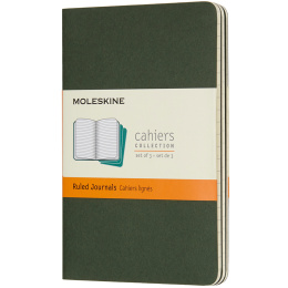 Cahier Notebook Pocket Green Viivallinen ryhmässä Paperit ja Lehtiöt / Kirjoitus ja muistiinpanot / Muistikirjat @ Pen Store (136809)