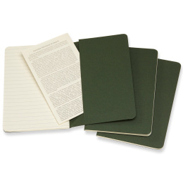 Cahier Notebook Pocket Green Viivallinen ryhmässä Paperit ja Lehtiöt / Kirjoitus ja muistiinpanot / Muistikirjat @ Pen Store (136809)