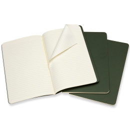 Cahier Notebook Large Green Viivallinen ryhmässä Paperit ja Lehtiöt / Kirjoitus ja muistiinpanot / Muistikirjat @ Pen Store (136810)
