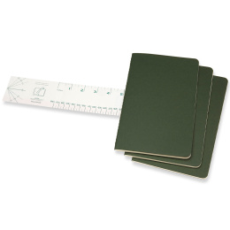 Cahier Notebook Large Green Viivallinen ryhmässä Paperit ja Lehtiöt / Kirjoitus ja muistiinpanot / Muistikirjat @ Pen Store (136810)