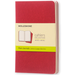 Cahier Notebook Pocket Red Viivaton ryhmässä Paperit ja Lehtiöt / Kirjoitus ja muistiinpanot / Muistikirjat @ Pen Store (136811)