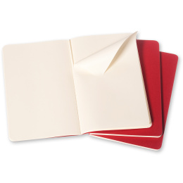 Cahier Notebook Pocket Red Viivaton ryhmässä Paperit ja Lehtiöt / Kirjoitus ja muistiinpanot / Muistikirjat @ Pen Store (136811)