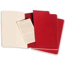 Cahier Notebook Large Red Viivaton ryhmässä Paperit ja Lehtiöt / Kirjoitus ja muistiinpanot / Muistikirjat @ Pen Store (136812)