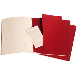 Cahier Notebook XL Red Viivaton ryhmässä Paperit ja Lehtiöt / Kirjoitus ja muistiinpanot / Muistikirjat @ Pen Store (136813)