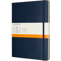 Classic Hard Cover Notebook XL Blue ryhmässä Tuotesarjat / Moleskine Classic Notebook @ Pen Store (136824_r)