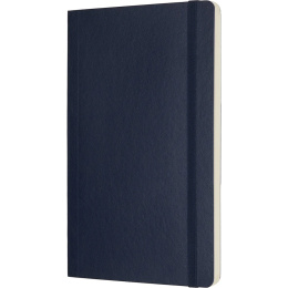 Classic Soft Cover Notebook Large Blue Dotted ryhmässä Paperit ja Lehtiöt / Kirjoitus ja muistiinpanot / Muistikirjat @ Pen Store (136828)