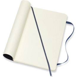 Classic Soft Cover Notebook Large Blue Dotted ryhmässä Paperit ja Lehtiöt / Kirjoitus ja muistiinpanot / Muistikirjat @ Pen Store (136828)