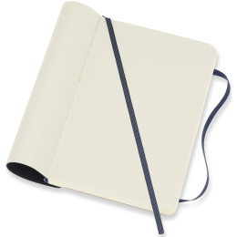 Classic Soft Cover Notebook Pocket Blue Viivaton ryhmässä Paperit ja Lehtiöt / Kirjoitus ja muistiinpanot / Muistikirjat @ Pen Store (136832)