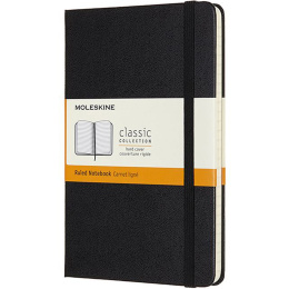 Classic Hard Cover Notebook Medium Black ryhmässä Paperit ja Lehtiöt / Kirjoitus ja muistiinpanot / Muistikirjat @ Pen Store (136838_r)