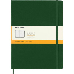 Classic Hard Cover Notebook XL Myrtle Green ryhmässä Paperit ja Lehtiöt / Kirjoitus ja muistiinpanot / Muistikirjat @ Pen Store (136841_r)