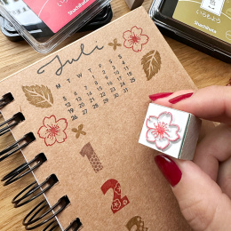 Leimasinsetti Iroitoshi Wa-suuji 10 kappaletta ryhmässä Askartelu ja Harrastus / Harrastustarvikkeet / Leimasimet @ Pen Store (136888)