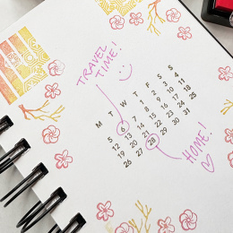 Leimasin Iromoyo Kalenteri ryhmässä Askartelu ja Harrastus / Harrastustarvikkeet / Leimasimet @ Pen Store (136889)