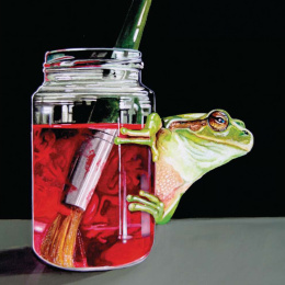 Vesiväriasetti Aqua Brique 10 osaa ryhmässä Taiteilijatarvikkeet / Taiteilijavärit / Akvarellivärit / Akvarellinapit @ Pen Store (136939)