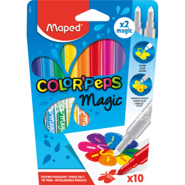 Tussit Color’Peps Magic 10-setti ryhmässä Kids / Lastenkynät / Lasten tussit @ Pen Store (136940)