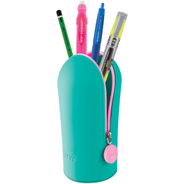 Pen Case Hoop Vacuum Pastel Turquoise ryhmässä Kids / Lastenkynät / Lasten penaali @ Pen Store (136947)