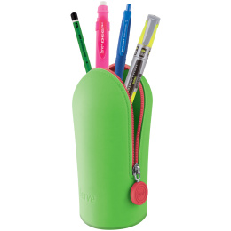 Pen Case Hoop Vacuum Neon Green ryhmässä Kids / Lastenkynät / Lasten penaali @ Pen Store (136948)