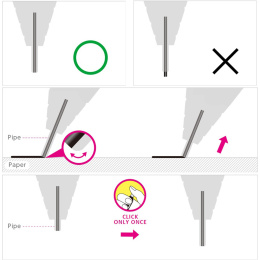 Orenz Lyijytäytekynä Pink ryhmässä Kynät / Kirjoittaminen / Lyijytäytekynät @ Pen Store (136998_r)