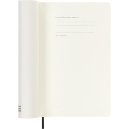 Kalenteri 18M WeekNote Soft Cover Large Black ryhmässä Paperit ja Lehtiöt / Kalenterit / 18 kk kalenterit @ Pen Store (137008)