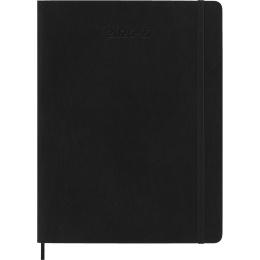 Kalenteri 18M WeekNote Soft Cover XL Black ryhmässä Paperit ja Lehtiöt / Kalenterit / 18 kk kalenterit @ Pen Store (137009)