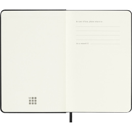 Kalenteri 18M WeekNote Hard Cover Pocket Black ryhmässä Paperit ja Lehtiöt / Kalenterit / 18 kk kalenterit @ Pen Store (137010)