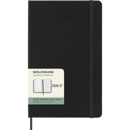 Kalenteri 18M WeekNote Hard Cover Large Black ryhmässä Paperit ja Lehtiöt / Kalenterit / 18 kk kalenterit @ Pen Store (137011)