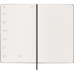 Kalenteri 18M WeekNote Hard Cover Large Black ryhmässä Paperit ja Lehtiöt / Kalenterit / 18 kk kalenterit @ Pen Store (137011)