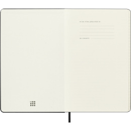 Kalenteri 18M WeekNote Hard Cover Large Black ryhmässä Paperit ja Lehtiöt / Kalenterit / 18 kk kalenterit @ Pen Store (137011)