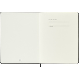 Kalenteri 18M WeekNote Hard Cover XL Black ryhmässä Paperit ja Lehtiöt / Kalenterit / 18 kk kalenterit @ Pen Store (137012)