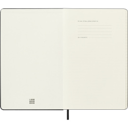Kalenteri 18M Weekly Hard Cover Horisontell Large Black ryhmässä Paperit ja Lehtiöt / Kalenterit / 18 kk kalenterit @ Pen Store (137014)