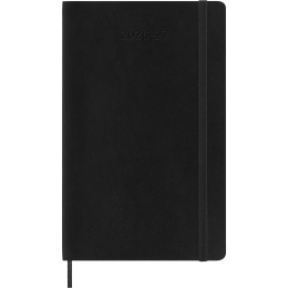 Kalenteri 18M Daily Soft Cover Large Black ryhmässä Paperit ja Lehtiöt / Kalenterit / 18 kk kalenterit @ Pen Store (137015)