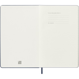 Kalenteri 18M WeekNote Hard Cover Large Sapphire Blue ryhmässä Paperit ja Lehtiöt / Kalenterit / 18 kk kalenterit @ Pen Store (137017)