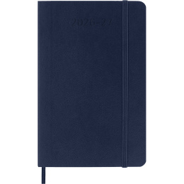 Kalenteri 18M WeekNote Soft Cover Pocket Sapphire Blue ryhmässä Paperit ja Lehtiöt / Kalenterit / 18 kk kalenterit @ Pen Store (137018)