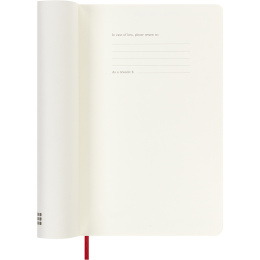 Kalenteri 18M WeekNote Soft Cover Large Red ryhmässä Paperit ja Lehtiöt / Kalenterit / 18 kk kalenterit @ Pen Store (137020)