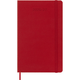 Kalenteri 18M WeekNote Hard Cover Large Red ryhmässä Paperit ja Lehtiöt / Kalenterit / 18 kk kalenterit @ Pen Store (137022)