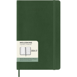 Kalenteri 18M WeekNote Soft Cover Large Myrtle Green ryhmässä Paperit ja Lehtiöt / Kalenterit / 18 kk kalenterit @ Pen Store (137023)