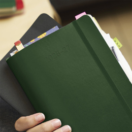 Kalenteri 18M WeekNote Soft Cover Large Myrtle Green ryhmässä Paperit ja Lehtiöt / Kalenterit / 18 kk kalenterit @ Pen Store (137023)