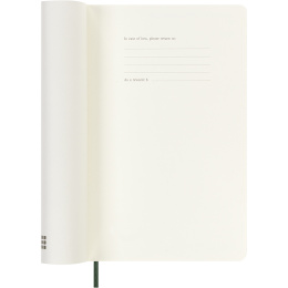 Kalenteri 18M WeekNote Soft Cover Large Myrtle Green ryhmässä Paperit ja Lehtiöt / Kalenterit / 18 kk kalenterit @ Pen Store (137023)